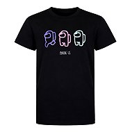 Among Us T-shirt Black 134-140cm - T-Shirt