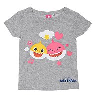 Baby Shark Children's T-shirt Grey 116cm - T-Shirt