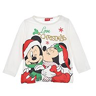 Minnie Christmas - tričko cream, size 68 - T-Shirt