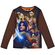Star Wars - children's tričko 104 cm, brown - T-Shirt