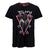 Squid Game - T-shirt size. M, black - T-Shirt