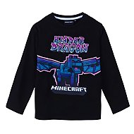 Minecraft - children's tričko 140 cm, black - T-Shirt