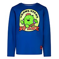 Brawl Stars - children's tričko 116 cm, blue - T-Shirt