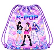 K-Pop Demon Hunters drawstring bag – 40×35cm purple - Drawstring Bag