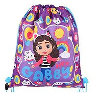 Gabby's Dollhouse purple drawstring bag - Drawstring Bag