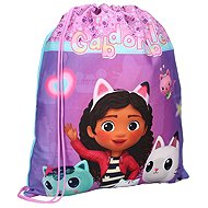 Gabby's Dollhouse Bag Turquoise - Purple - Drawstring Bag