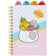 Pusheen: Fruits - A5 notebook - Journal