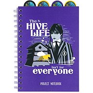Netflix Wednesday: the hive life - A5 notebook - Journal