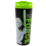 Star Wars: Yoda Feel The Force - travel mug with lid - Travel Mug