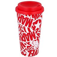 Marvel: Marvel Logo - travel mug with lid - Travel Mug