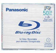 Blu-Ray médium Panasonic BD-R 50GB - -