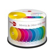 DVD+R Dual Layer Primeon ColorMix, 8.5GB, 8x speed - Media