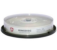 DVD-R médium KINGDISC 4.7GB, 8x speed, spindle 10ks balení - -