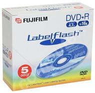 DVD+R médium FUJIFILM LabelFlash - -