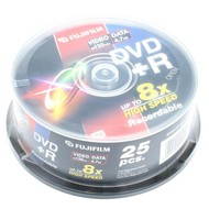 FUJIFILM 4.7GB, 8x speed, 25ks cakebox - DVD+R Media 