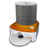 MediaRange Dispenser orange - Optical Media Dispenser