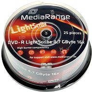 Mediarange DVD-R LightScribe 25pcs cakebox - Medien