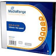 MediaRange DVD+R 5 ks v SLIM krabičke - Médium