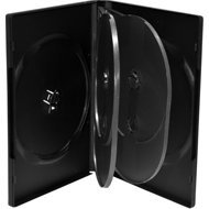 MEDIARANGE 5 DVD 22 mm black - 5pcs/pack - CD/DVD Case