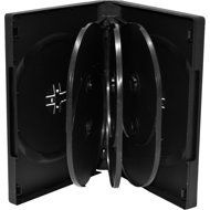 MEDIARANGE 8 DVD 27 mm black - 3pcs/pack - CD/DVD Case