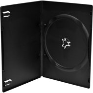 MEDIARANGE box: 1 DVD 7 mm slim black - carton 100 pcs - CD/DVD Case