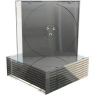 MEDIARANGE box: 1 CD 5.2 mm black - carton 100 pcs - CD/DVD Case