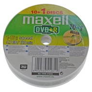 Maxell 4.7GB, 16x speed, balení 11 kusů spindl - DVD+R Media 