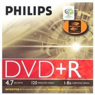 DVD+R médium PHILIPS LightScribe 4.7GB, 8x speed, balení 5 kusů v krabičce - -