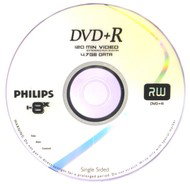 DVD+R médium PHILIPS 4.7GB, 8x speed, balení 10 kusů cakebox - -