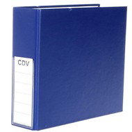 QCP wallet for CD/DVD small, blue - CD/DVD Organizer