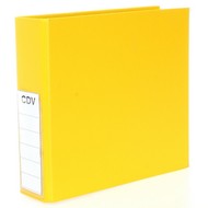 QCP wallet for CD/DVD small, yellow - CD/DVD Organizer