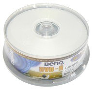 DVD-R médium BenQ 4.7GB + DVD-RW médium - -