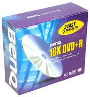 DVD+R médium BenQ 4.7GB 16x 10ks slim krabicka - -