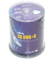 DVD+R médium BenQ 4.7GB 8x 100ks cakebox - -