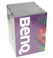 DVD+RW médium BenQ 4.7GB 4x 10ks DVD krabičky - -
