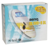 Médium DVD+R Dual Layer BenQ 8.5GB 8x - -