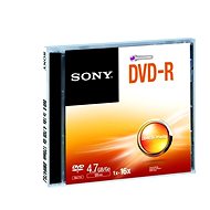 Sony DVD-R 10ks in jewel case - Media