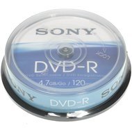 SONY DVD-R 10pcs cakebox - Media