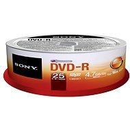 Sony DVD-R 25ks CakeBox - Médium