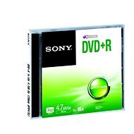 Sony DVD+R 10pcs in jewel case - Media