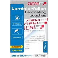 GENIE 95x60 100 mic. 100 pcs - Laminating Film