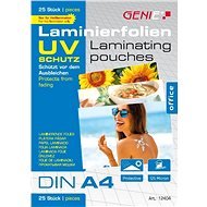 GENIE A4 / 250 fényes UV védelemmel - 25 db-os csomag - Lamináló fólia