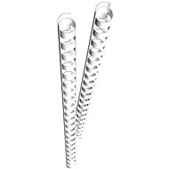 GENIE A4 8mm White - Package of 25 pcs - Binding Spine