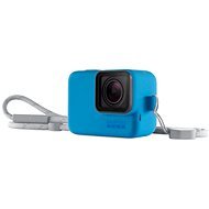 GoPro Sleeve + Lanyard (kék szilikon tok) - Kameratok