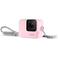 GoPro Sleeve + Lanyard (Silicone Case Pink) - Camera Case