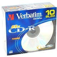 Verbatim CD-R DataLife 48x, 10pcs in SLIM box - Media