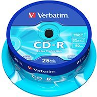 Verbatim CD-R DataLife Protection 52x, 25pcs cakebox - Media