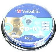 Verbatim CD-R DataLife Protection 52x, LightScribe 10pcs cakebox - Media