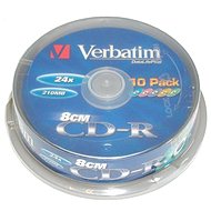 Verbatim CD-R MINI 8cm 24x, 10pcs cakebox - Media