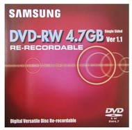 DVD-RW médium Samsung 4,7GB 2x speed - 